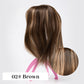 Natural Hair Toppers with Bangs For Women（50% OFF）