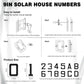 🔥Last Day 50% OFF🔥Solar Lighted House Numbers LED Numbers, Waterproof for Outside