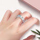 ⏳Limited-time 50% off⏰Full Diamond Navy Blue Ring💍