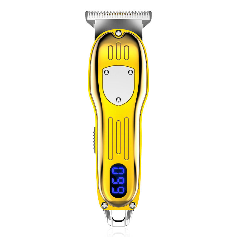 LCD Digital Display Retro Oil Head Electric Hair Clipper（50% OFF）