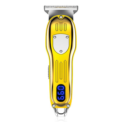 LCD Digital Display Retro Oil Head Electric Hair Clipper（50% OFF）