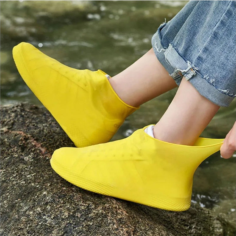 🚶 Natural Rubber Waterproof Rain Shoe Cover💦