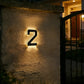 🔥Last Day 50% OFF🔥Solar Lighted House Numbers LED Numbers, Waterproof for Outside
