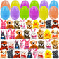Prefilled Easter Eggs, Filled with Plush Animal Toys（50% OFF）