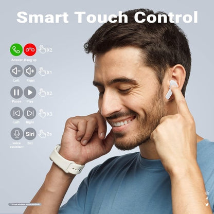 Bluetooth -Kopfhörer mit ENC -Rauschunterdrückung