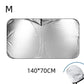 🚗 LIMITED-TIME 50% OFF! ✨ Windshield Sunshade Foldable Sun Shield – UV Protection, Includes Steering Wheel Cover, Pouch ☀️
