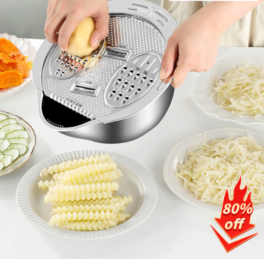 🔥HOT SALE🔥Stainless Steel Rice Strainer Bowl（50% OFF）