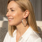 Diamond-Cut Hoop Earrings for Women