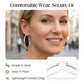 Diamond-Cut Hoop Earrings for Women