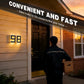 🔥Last Day 50% OFF🔥Solar Lighted House Numbers LED Numbers, Waterproof for Outside