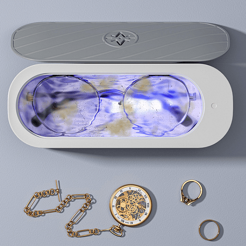 🔥Hot Products🔥Portable ultrasonic jewelry cleaner suitable for all jewelry and eyeglasses💎