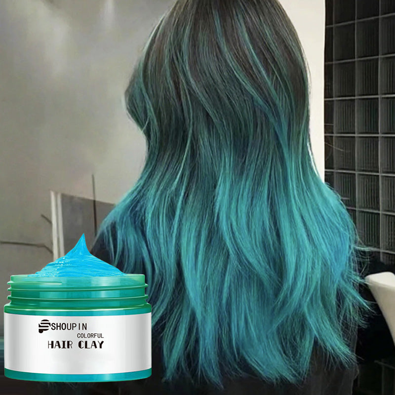 Long Lasting Fluffy Hair Dye Mud