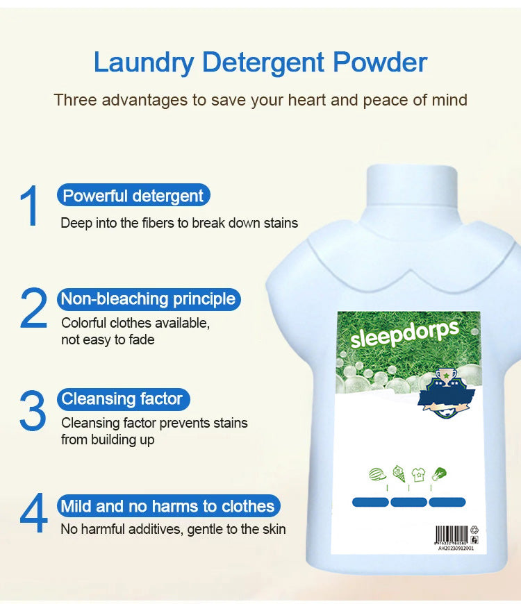 Efficient Easy Clean Laundry Detergent Powder（50% OFF）