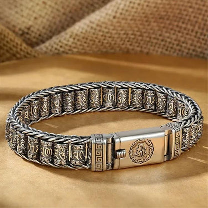 Six Character Truth-Prayer Wheel Bracelet