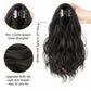 🔥Hot Sale🔥Curly Wig High Ponytail With Claw Clip（50% OFF ）