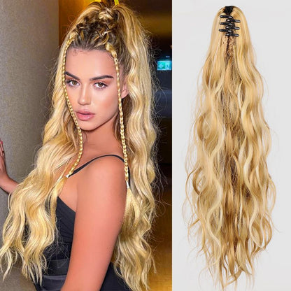 🔥Hot Sale🔥Curly Wig High Ponytail With Claw Clip（50% OFF ）