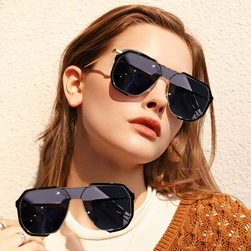 Classic Retro Stylish Large Frame Sunglasses（50% OFF）