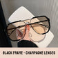 Lunettes de soleil classiques élégantes rétro élégantes （50% de réduction）