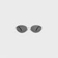 Vintage Oval Frame Sunglasses With Case（50% OFF）