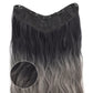 Gradientenfarbe Curly Perücke Stück