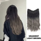 Gradientenfarbe Curly Perücke Stück