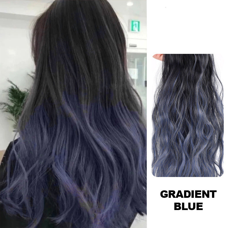 Gradient Color Curly Wig Piece