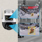 Caméra de surveillance binoculaire sans fil à 360 °