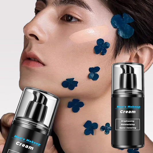 50g Men's Makeup Cream for Brightening, Moisturizing & Spots Covering