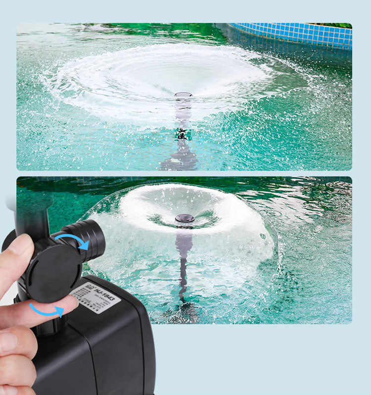 ⛲Durable Versatile Adjustable Fountain Pump