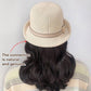 Vacation Style 2-in-1 Hat Wig