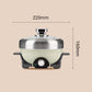 Mini pote eléctrico multi-funcional