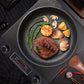 3500W concave induction hob with 10 temperature levels