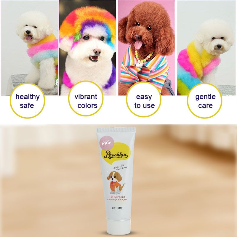 80ML Safe and Healthy Pet Hair Dye