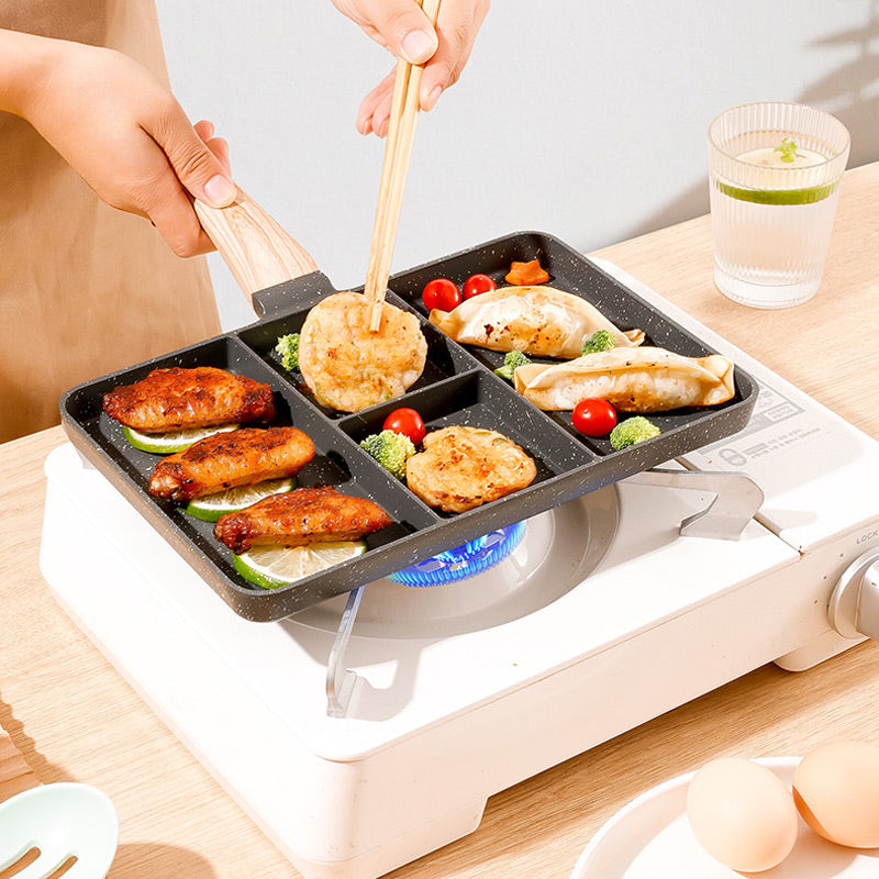 [Quick Breakfast] 4-in-1 Non-Stick Frying Pan for Home Use