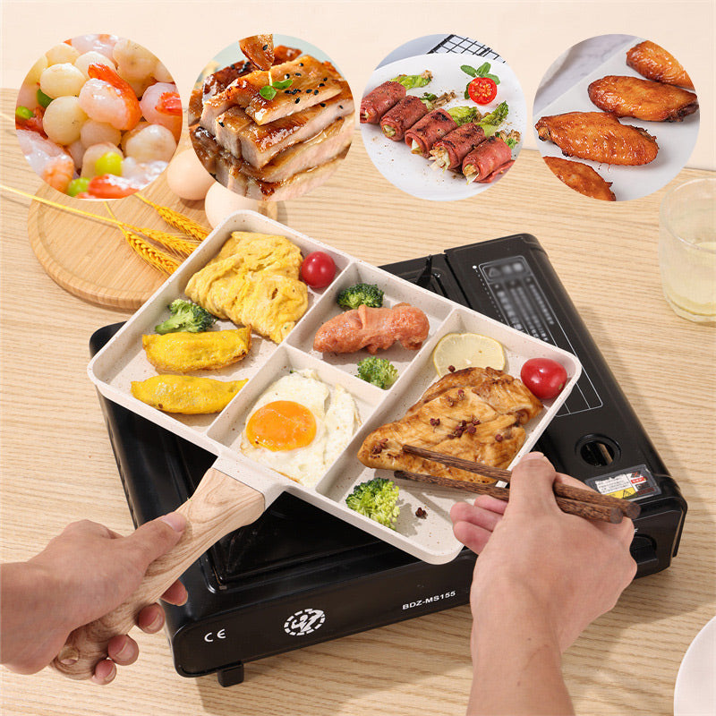 [Quick Breakfast] 4-in-1 Non-Stick Frying Pan for Home Use