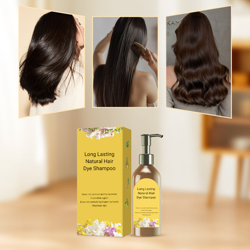 Long Lasting Natural Hair Dye Shampoo（50% OFF）