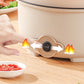 Multifunctional Electric Hot Pot with Steamer