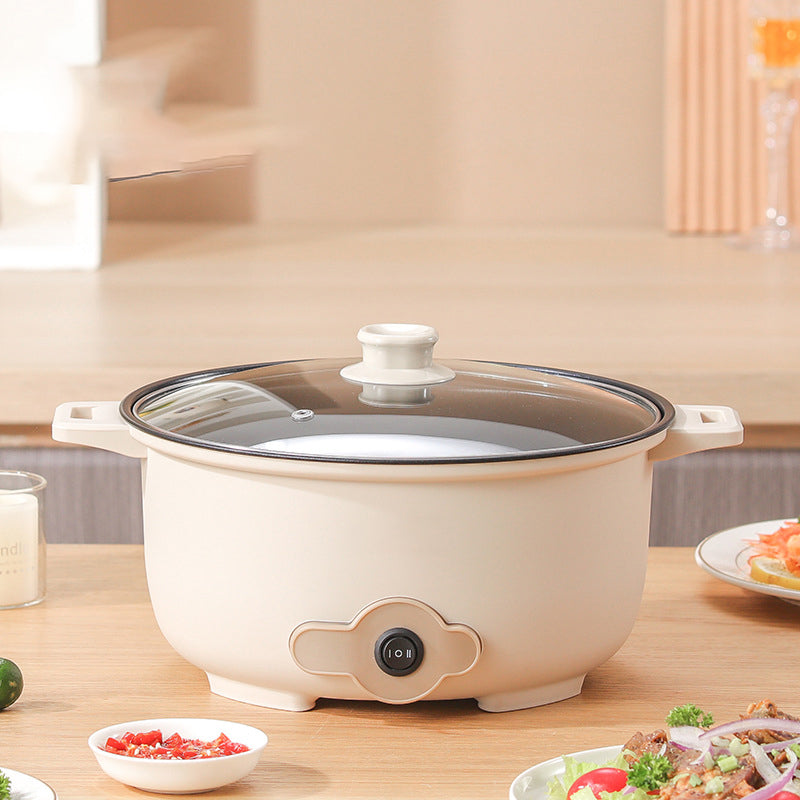 Multifunctional Electric Hot Pot with Steamer