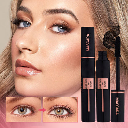 Mascara à allongement et à curling à l'épreuve de longue durée étanche