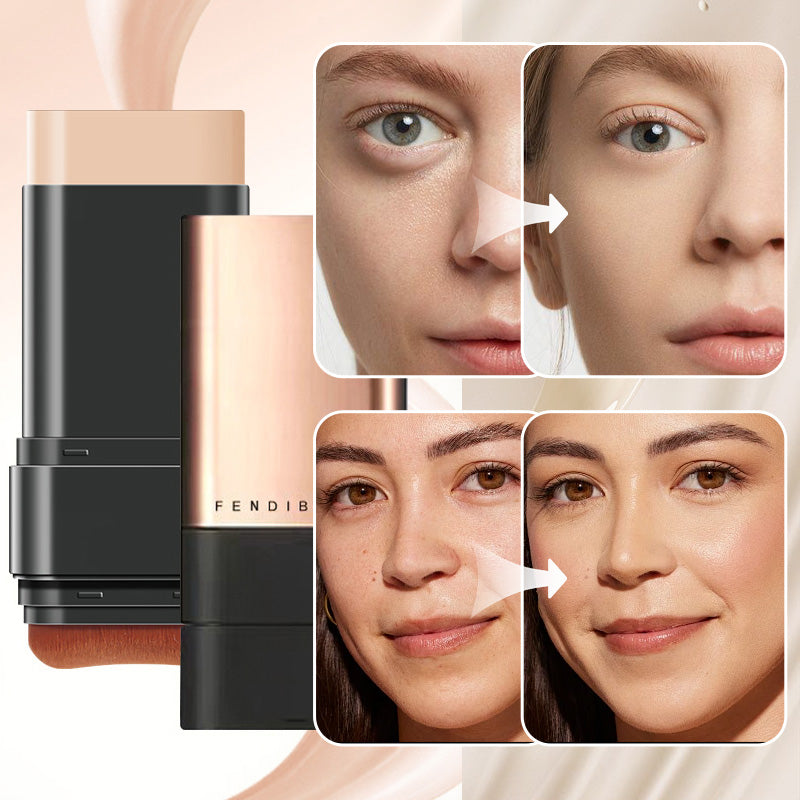 Double-head Eraser Waterproof Sweat-proof Long-lasting Water-light Foundation Stick