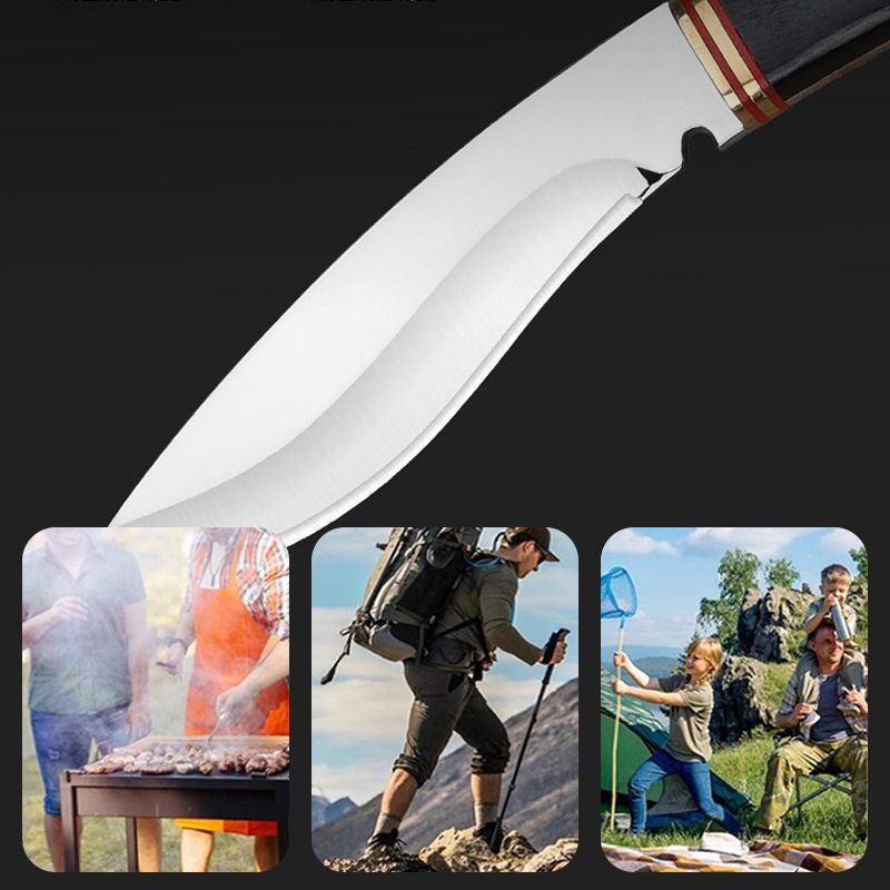 Multifunctional Outdoor Cutting Knife with Sheath