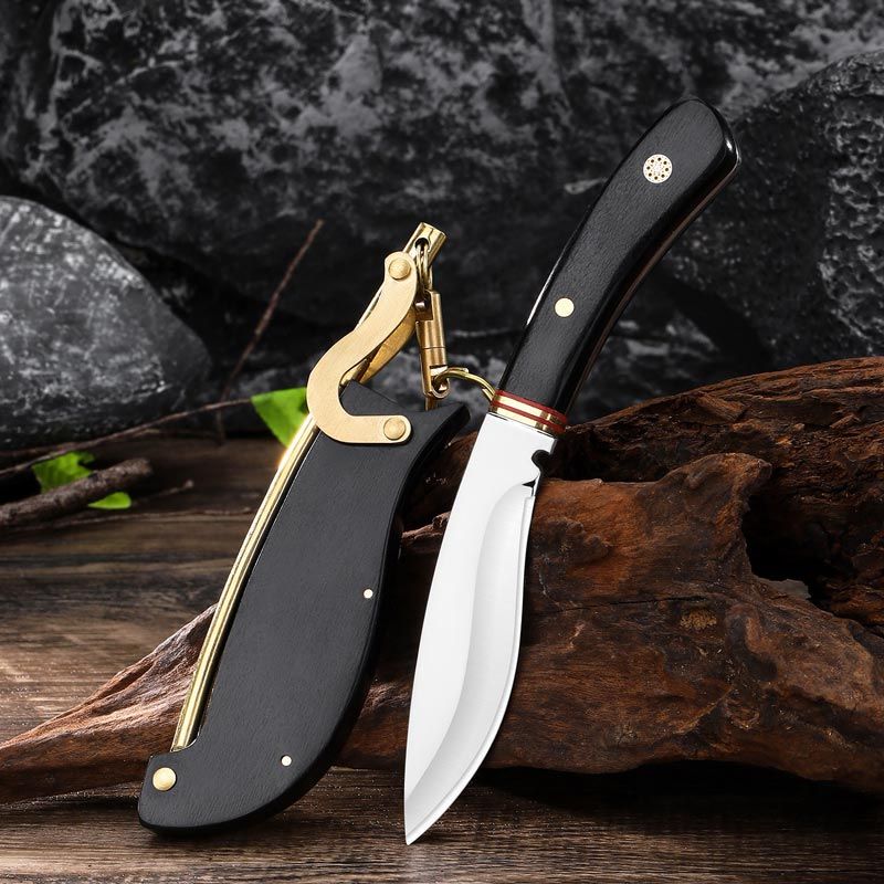 Multifunctional Outdoor Cutting Knife with Sheath