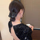 Élégant Clip de cheveux élégant en faux diamant （50% de réduction）