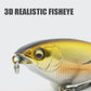 Bionische visserij Lure Set met 3 haken en 360 ° Propeller Blade