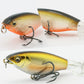 Bionische visserij Lure Set met 3 haken en 360 ° Propeller Blade