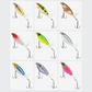 Bionische visserij Lure Set met 3 haken en 360 ° Propeller Blade