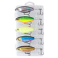 Bionische visserij Lure Set met 3 haken en 360 ° Propeller Blade