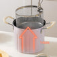 Multifunktional Fryer -Topf und Fettbehälter mit Sieb