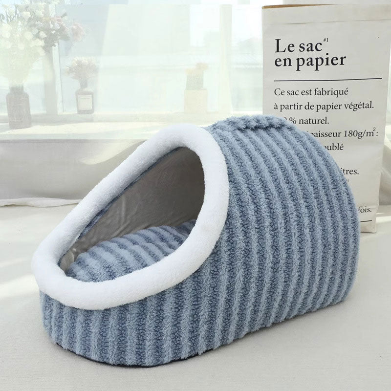 Cozy Hideaway Pet Bed