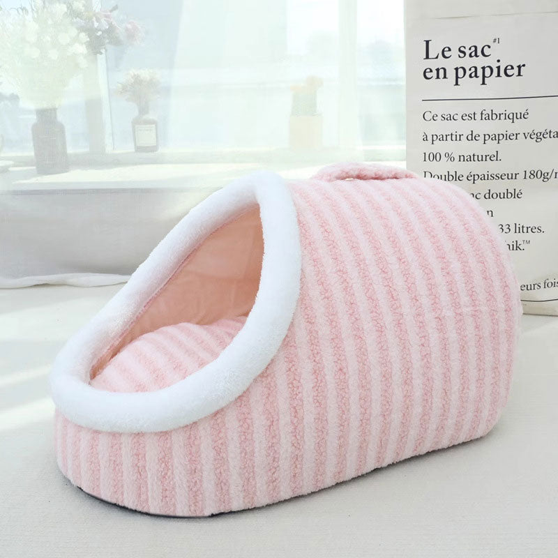 Cozy Hideaway Pet Bed